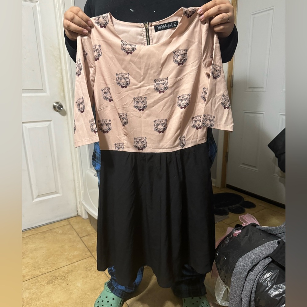 A dress that was too big for me and never used but beautiful!